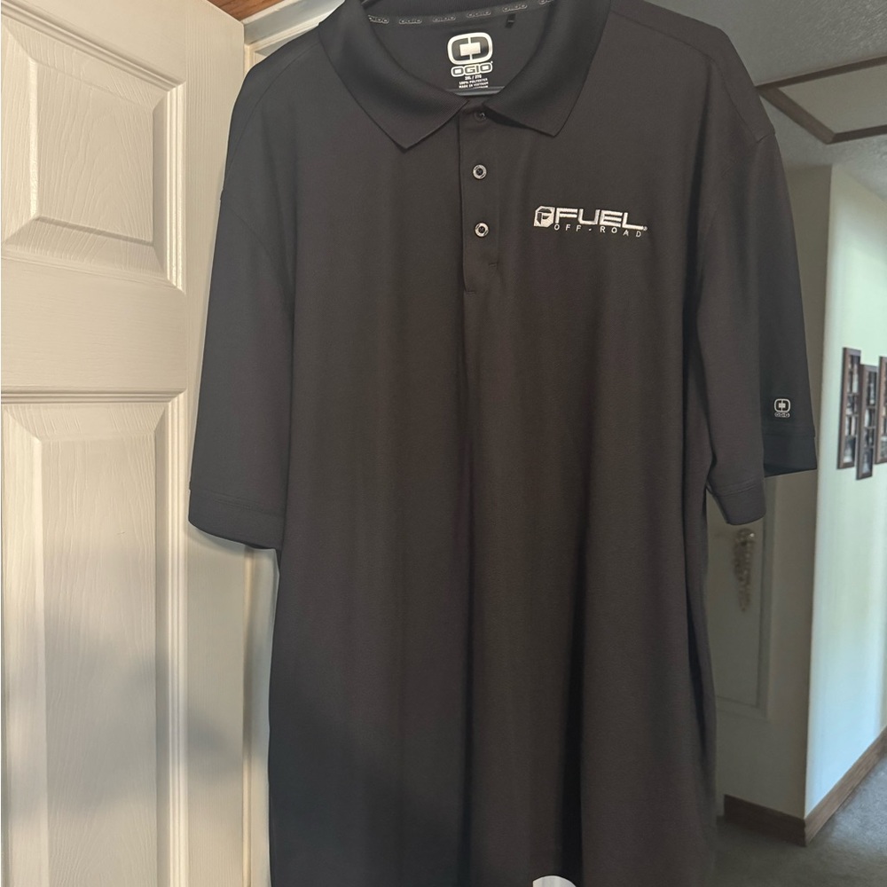 OGIO Black Polo Shirt Classic Short Sleeve